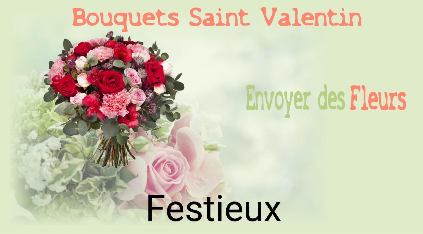 Roses de Saint-Valentin livrées à Festieux