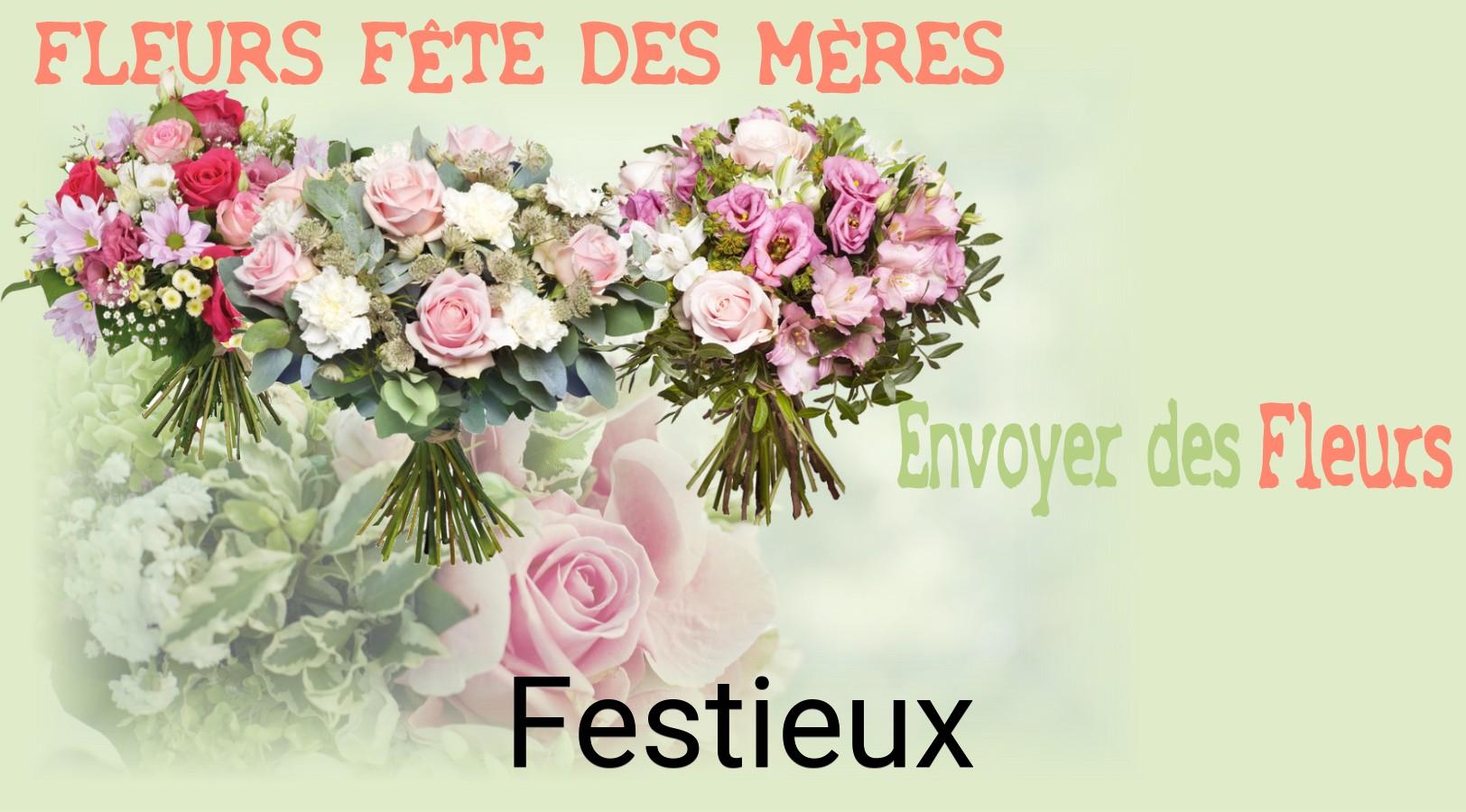 Bouquet de Fête des Mères livré à Festieux